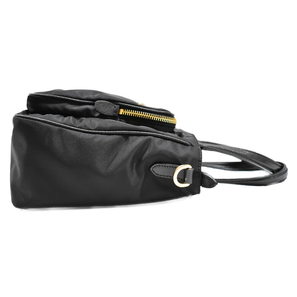 PRADA Bag Black Handbag Shoulder Classic - Picture 4 of 7